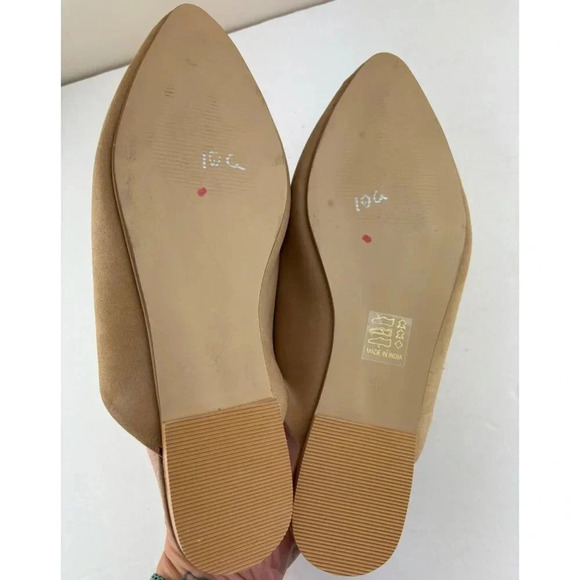 Anthropologie Western Embroidered Slip-on Flats Mules Size EU 40 US 9 - Picture 10 of 11